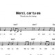 Merci car tu es - Carl Tuttle